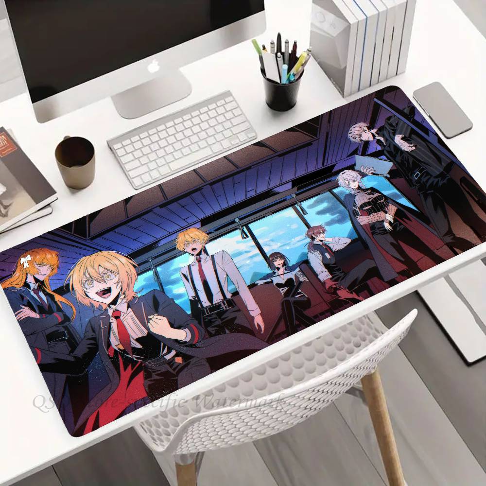 Esports Gaming Laptop - แผ่นรองเมาส์เกมอนิเมะ Limbus C-Company กันลื่น เหมาะสำหรับคอมพิวเตอร์สำนักงาน แล็ปท็อป