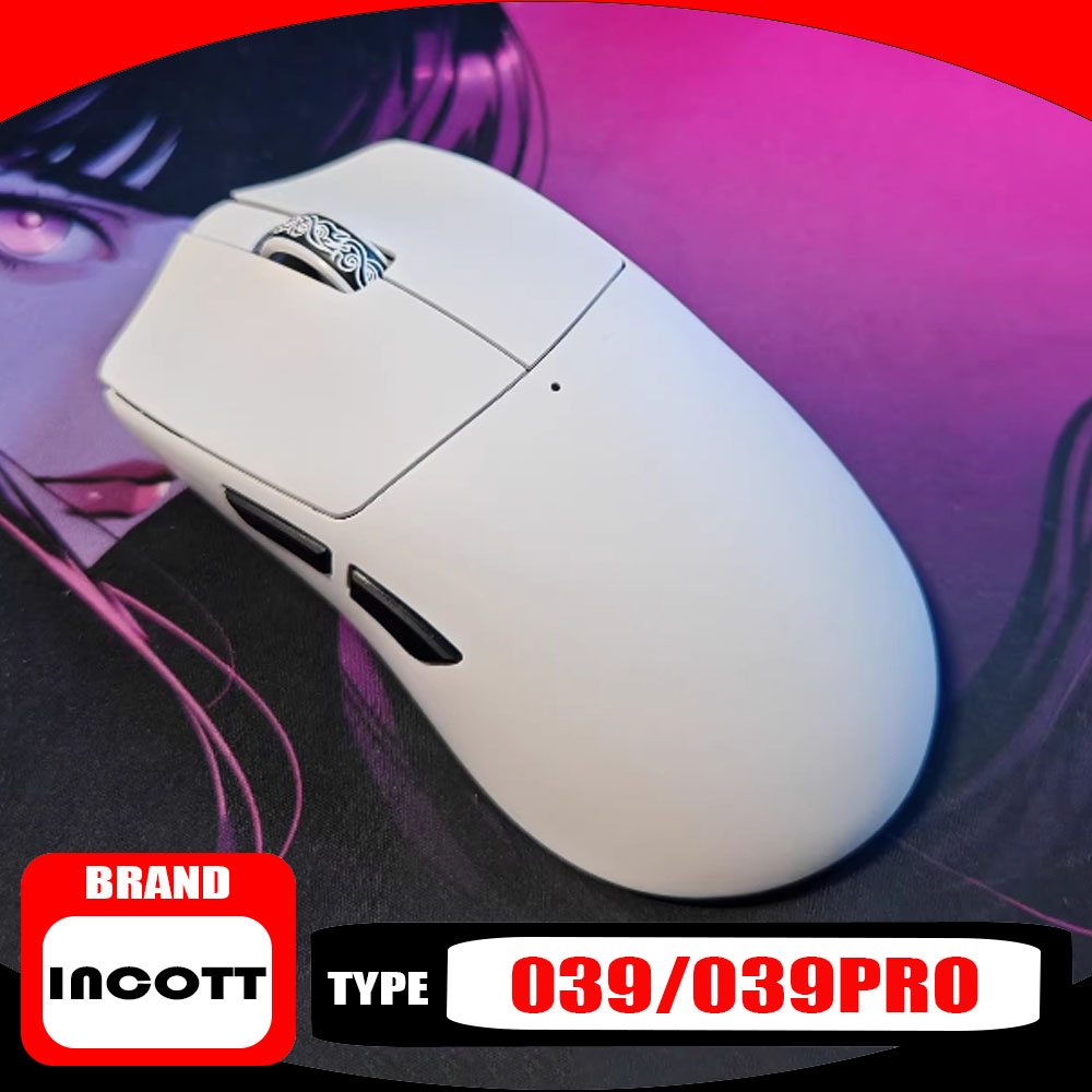 Esports Gaming Kings - เมาส์ Incott 039/039Pro แบบสามโหมด PAW3395/PAW3950ES-KING น้ำหนักเบา