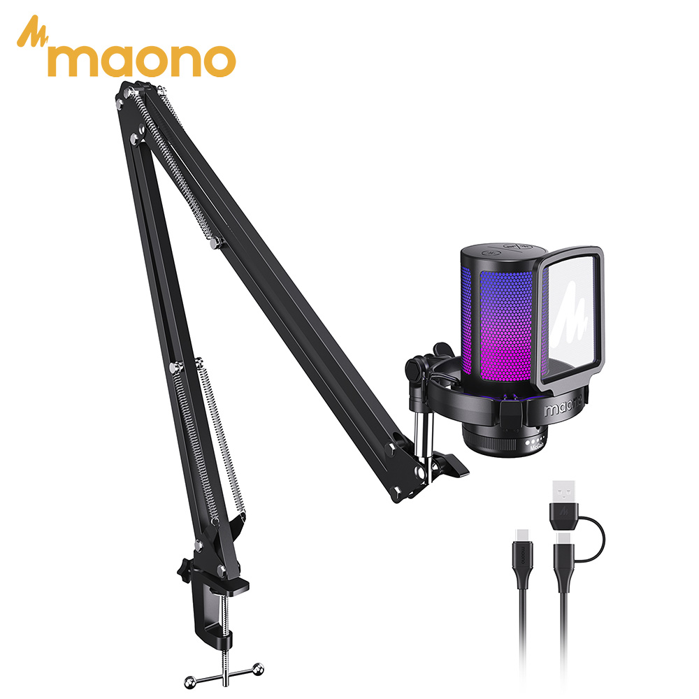 Streaming Mic Condenser - ไมโครโฟนเกมมิ่ง USB รุ่น MAONO DGM20S แบบคอนเดนเซอร์