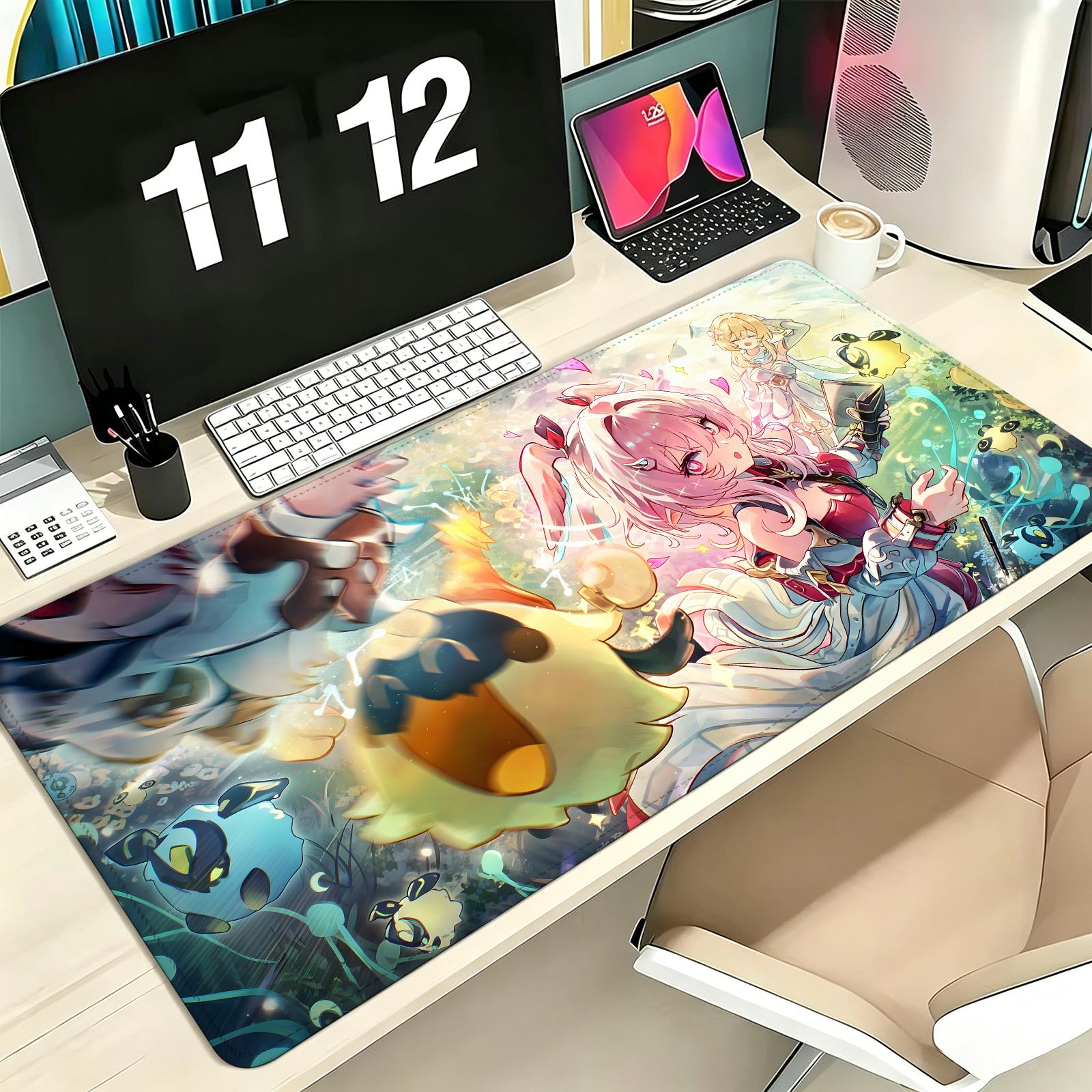Esports Gaming Laptop - แผ่นรองเมาส์เกมมิ่ง Genshin Impact Linnea Pro E-Sports
