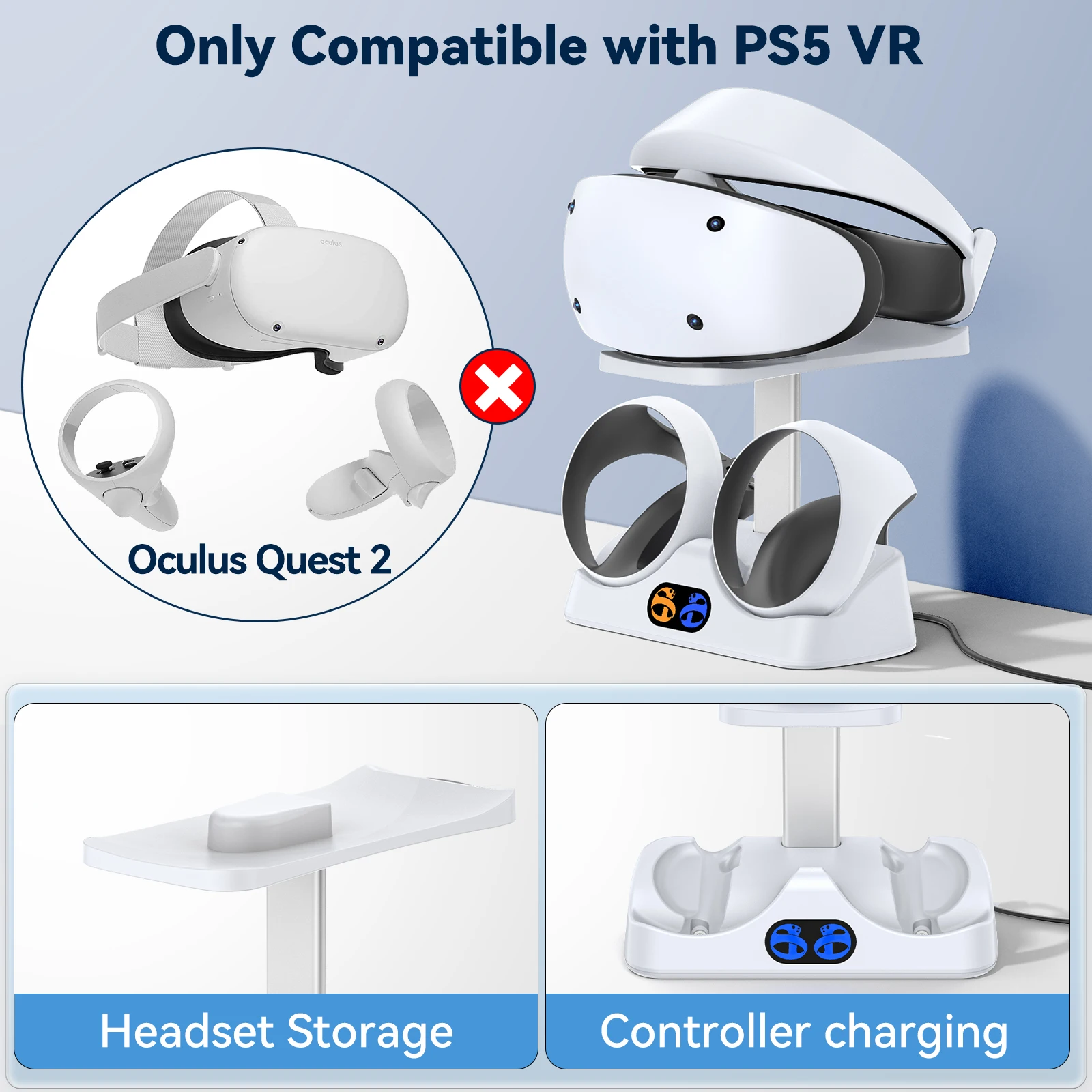 แท่นชาร์จคอนโทรลเลอร์สําหรับ P - Controller Charging Stand บทวิจารณ์และราคา