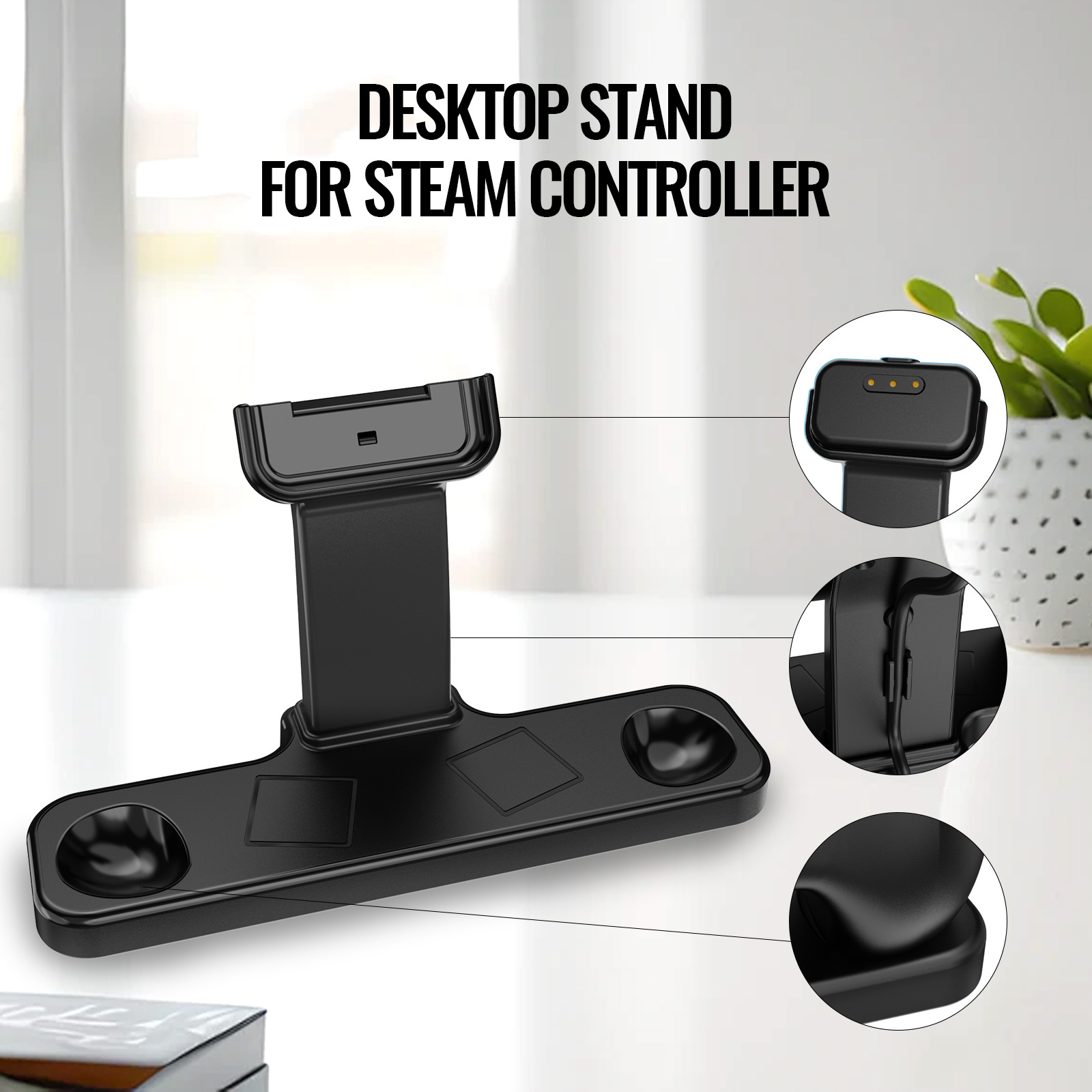 แท่นชาร์จแม่เหล็กและขาตั้งตั้ง - Controller Charging Stand บทวิจารณ์และราคา