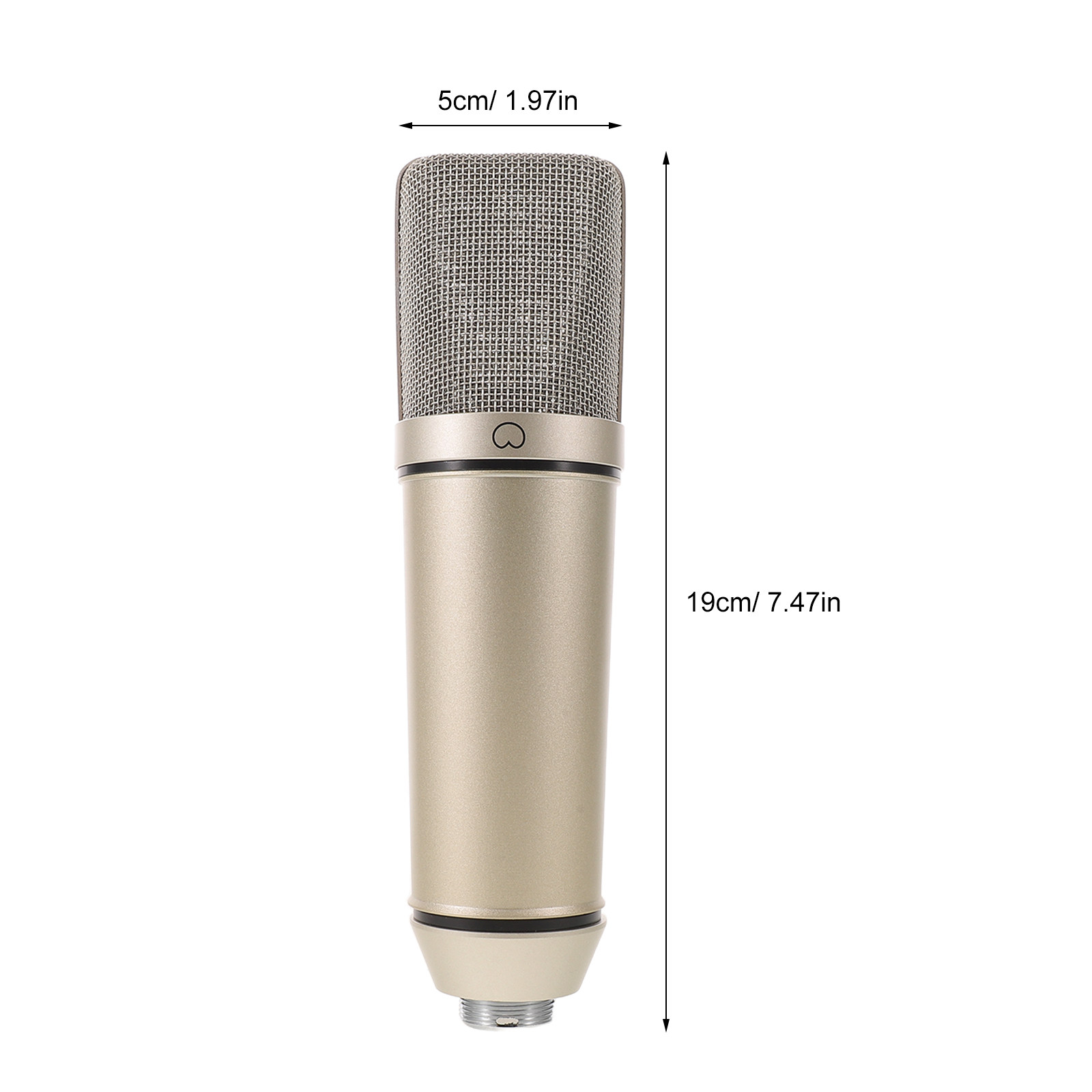 ตัวไมโครโฟนคอนเดนเซอร์ XLR โลห - Streaming Mic Condenser บทวิจารณ์และราคา