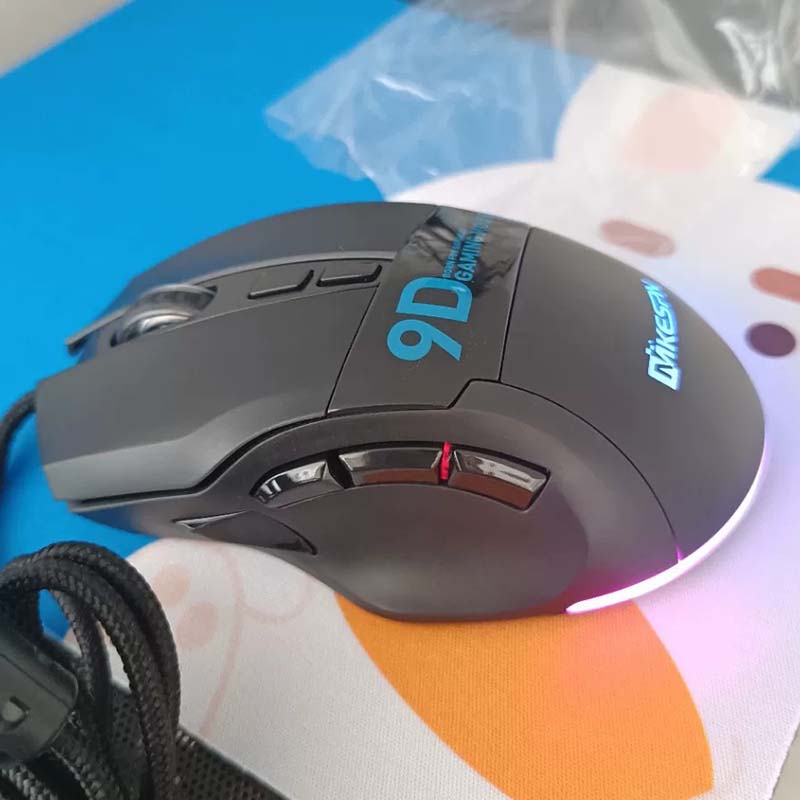 X10 เมาส์มาโครสำหรับเล่นเกมแบบ - Esports Gaming Mouse บทวิจารณ์และราคา