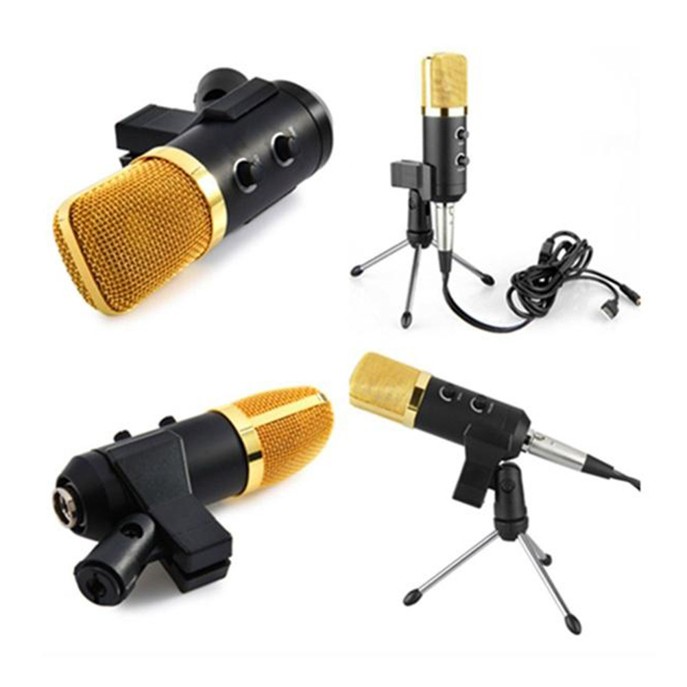 ไมโครโฟนคอนเดนเซอร์ USB รุ่น F - Streaming Mic Condenser บทวิจารณ์และราคา