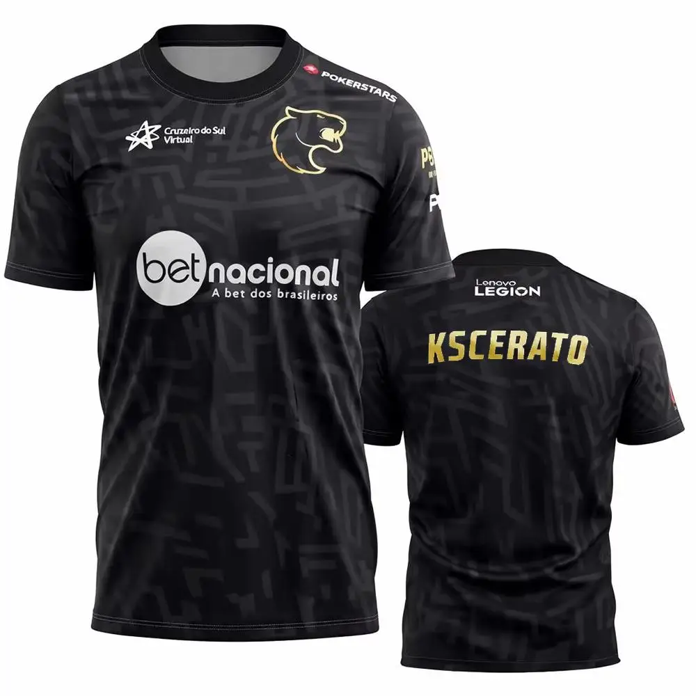 เสื้อยืดทีมอีสปอร์ต FURIA สำหร - Esports Gaming Top บทวิจารณ์และราคา