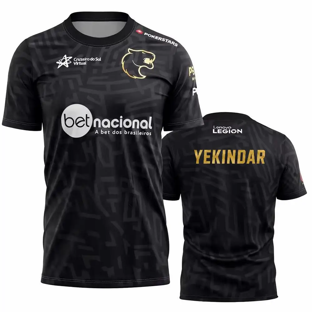 เสื้อยืดทีมอีสปอร์ต FURIA สำหร - Esports Gaming Top บทวิจารณ์และราคา