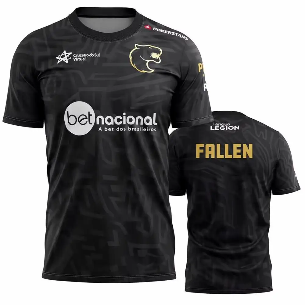 เสื้อยืดทีมอีสปอร์ต FURIA สำหร - Esports Gaming Top บทวิจารณ์และราคา